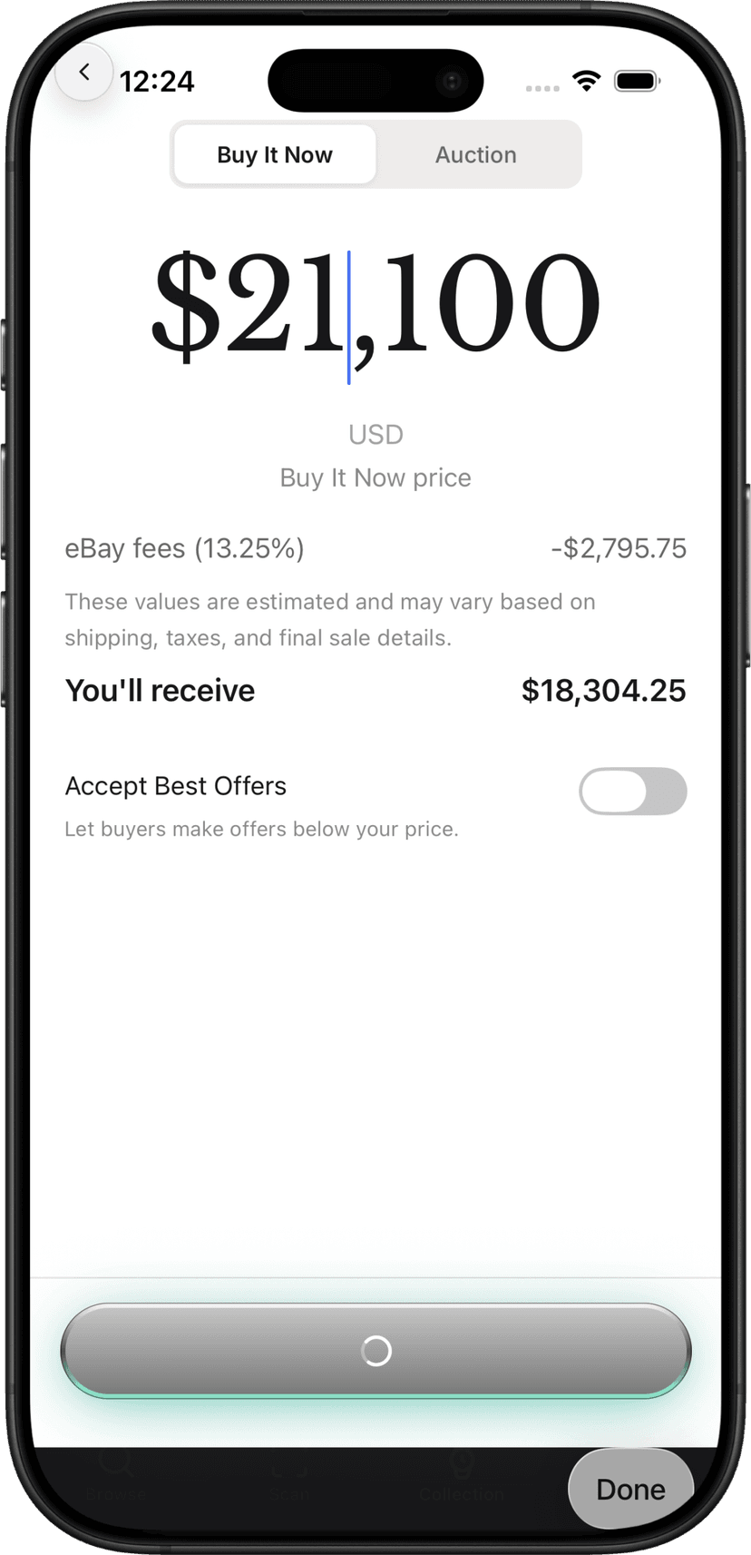 Evaluate step screenshot